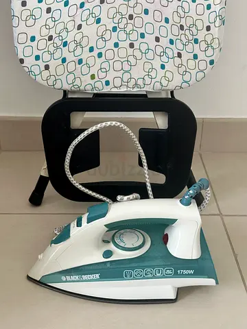 Iron and Ironing board