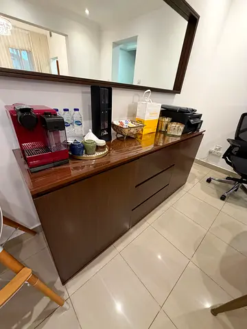 Solid wood sideboard / storage cabinet in good condition