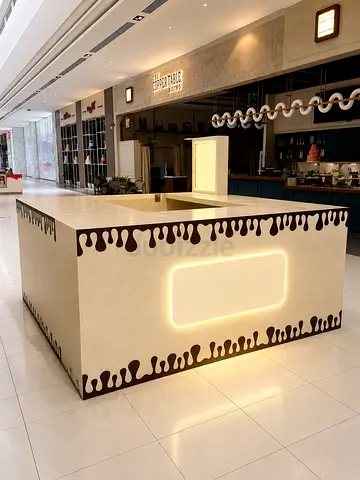 Three sides counter