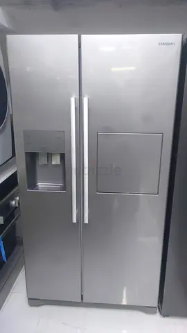Free Delivery- SAMSUNG Latest Model Side-by-Side Fridge and Freezer With ice Maker Water Dispenser