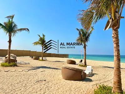 Private Beach || Luxury 3BR + Maids Room || Chiller Free || Parking Free || All Amenities Free