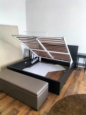 Ikea Hydraulic King size bed Frame available in perfect condition