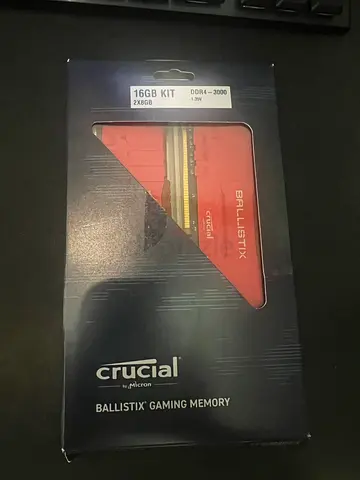 Crucial Ballistix 16GB DDR4 3000MHz RAM (2x8GB)