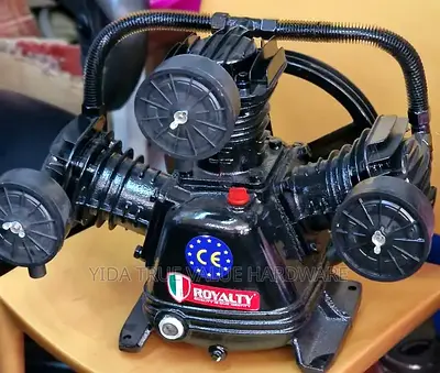 Used 3-Cylinder Air Compressor Pump Head (Royalty)