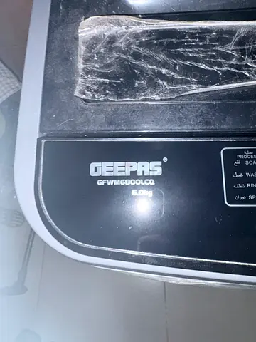 Geepas top load washing machine- Good Working Condition