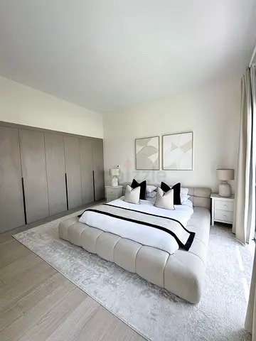 Modern Upholstered Bed Frame and Headboard