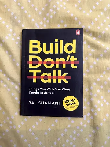 Build Don’t Talk – Raj Shamani Book