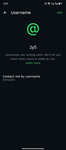 🔥 FOR SALE — HIGHEST BID
Ultra-rare 3-character WhatsApp username: 2y5
💰 Selling to the highest