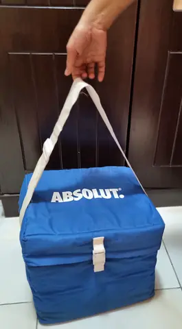 Large Insulated Thermal Cooler Bag for Food & Beverages