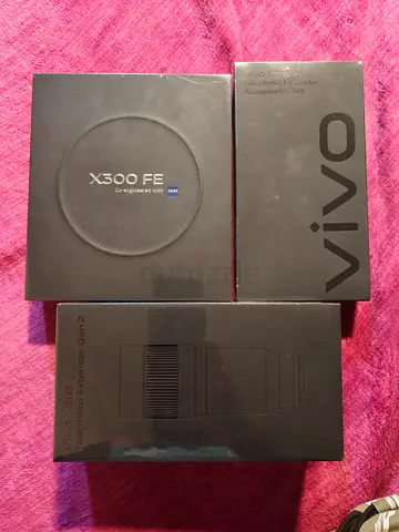 Vivo X300 FE TDRA 512 GB Sealed box packed with Photography Kit
