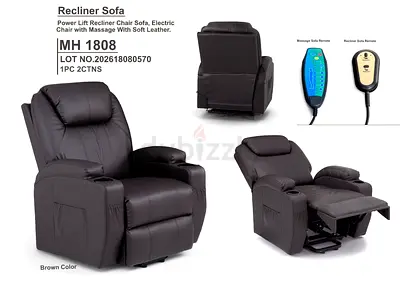 Electric Massager Power Lifter Recliner New For Sale