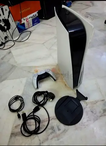 Playstation 5 with loaded games