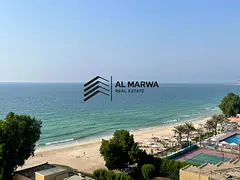 Beach View || Fully Upgraded 2BR || Private Beach || Chiller Free || Parking Free || All Amenities
