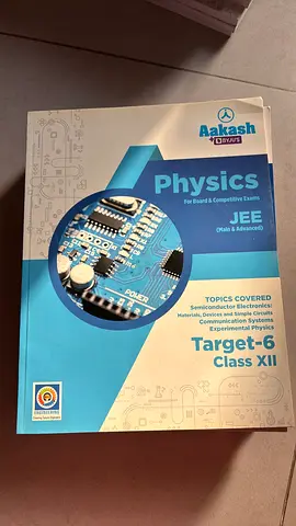 Class 12th JEE Main & Advanced Physics Target 1-6