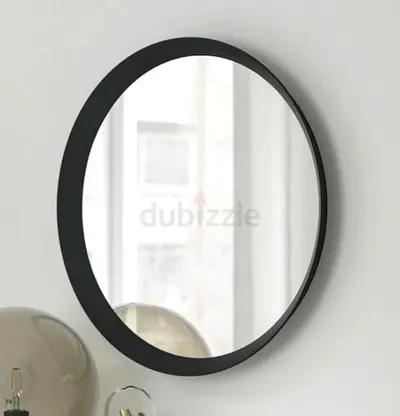 Ikea round mirror Langesund