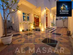 A villa in Al Yasmin, fully furnished and at a bargain price, including electricity, water, and air 
