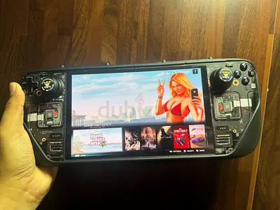 Steam Deck OLED 1 TB W/ skin and DB hard case and Installed AAA Games