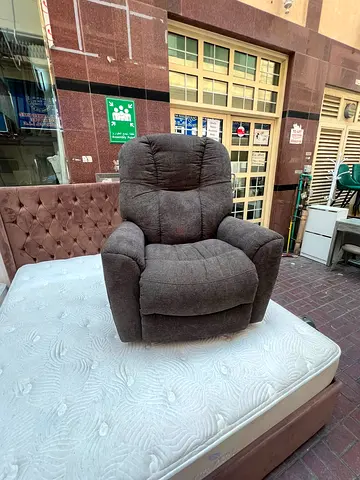 Comfortable Brown Recliner Armchair - Good Condition