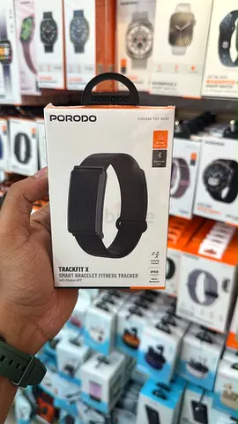 Porodo Trackfit X Smart Fitness Tracker (New in Box)