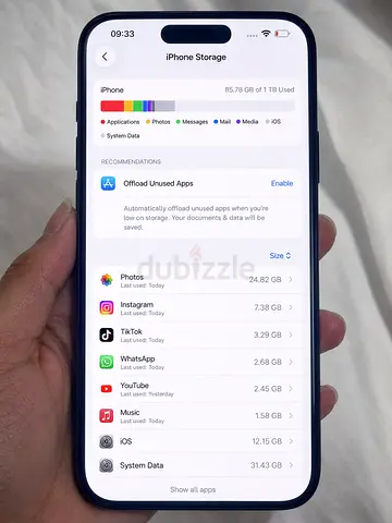 Iphone 17 promax MASTERCOPY 1TB IOS VERSION
