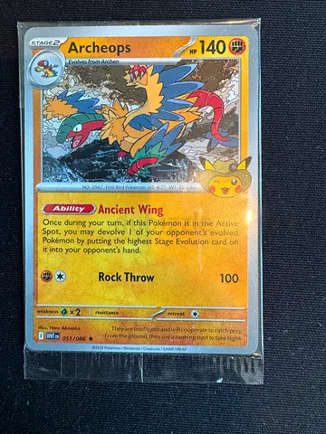 Pokemon Archeops Fossil Museum Promo Sealed