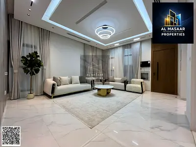 Brand new villa, first occupancy, fully furnished | 5 master bedrooms + dressing room | Includes re