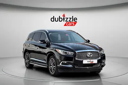 AED 927/month | 2018 Infiniti QX60 | GCC Specs | Ref#505765