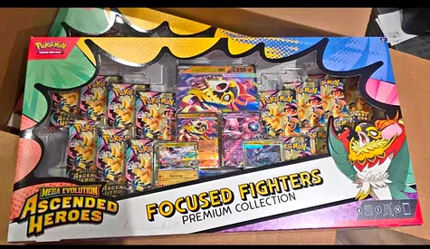Pokemon Ascended Heroes Focused Fighters Premium Collection