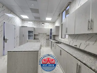 For Staff 5 Bedroom Hall Maidroom with Covered Parking villa at Very Prime Location in Madinat Al R