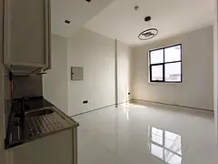 Like brand new species studio apartment with one bathroom available in outside, Al Jada or Al Zahia 