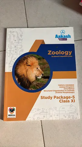Aakash Byjus Study package Zoology + Botany Class 11th
