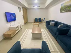 One bedroom and living room / Fully furnished / 2 balconies / Al Qasba / Sharjah