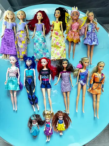 Bundle of Barbie Dolls and more