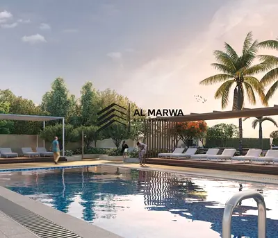 Private Beach || Luxury Studio Convertible To 1BR || Chiller Free || Parking Free || All Amenities