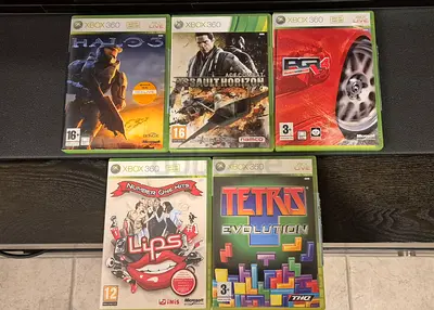 Collection of 5 Xbox 360 Video Games