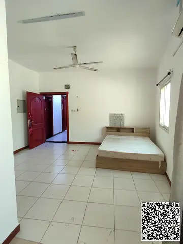 Studio apartment for annual rent in Ajman, Al Nakheel area
