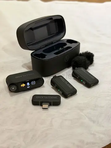 Hollyland LARK MAX 2 Combo + Sony Hot Shoe Adapter – Like New