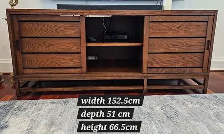 Crate and Barrel TV/ media console