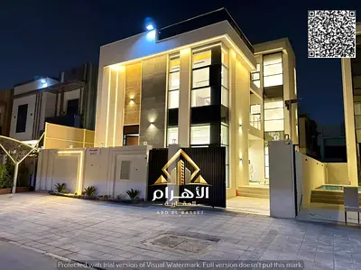 Luxury villas in Al Yasmin with a swimming pool in Al Maidan scheme, freehold ownership for all nationalities, no annual fees and no service charges.