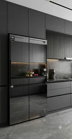 Hisense 4-Door Refrigerator & Freezer – New Model | Spacious Storage | Modern Design