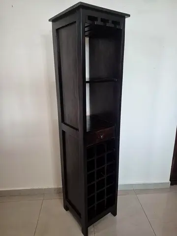 Solid Wood Marina Bar Cabinet