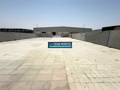 PAY 12 CHEQUE PAYMENT OPEN YARD 13000 SQFT FRONT OF ROAD IN AL SAJJA SHARJAH