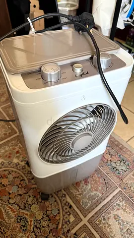 Portable evaporative air cooler / humidifier - used, working