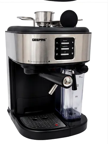 Geepas Coffee Machine with all accessories