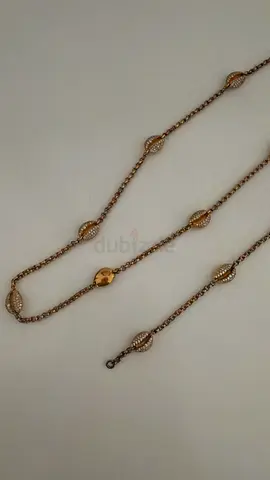 APM Monaco necklace and anklet set with box