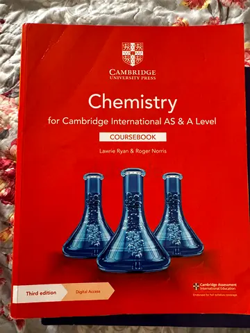 Cambridge AS and A lvl textbook Chemistry