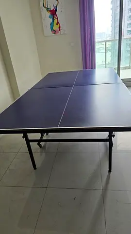 Finest Belgium Used foldable table tennis / ping pong table - good condition