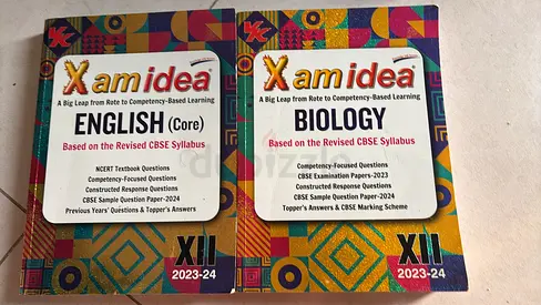 Xam idea English + biology XII 2023-24