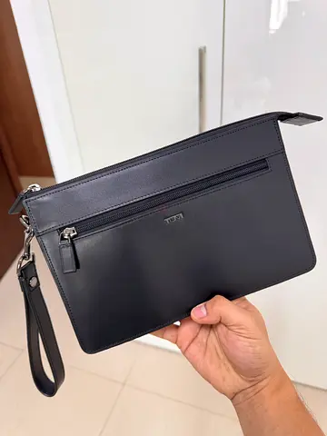 Tumi clutch bag