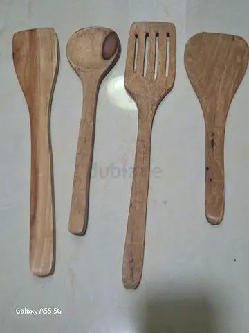 Brand new wooden spoons